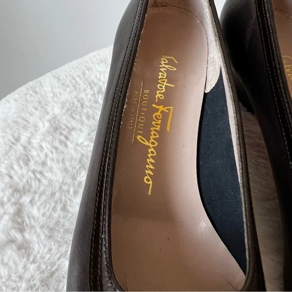 Salvatore Ferragamo leather shoes size 6.5